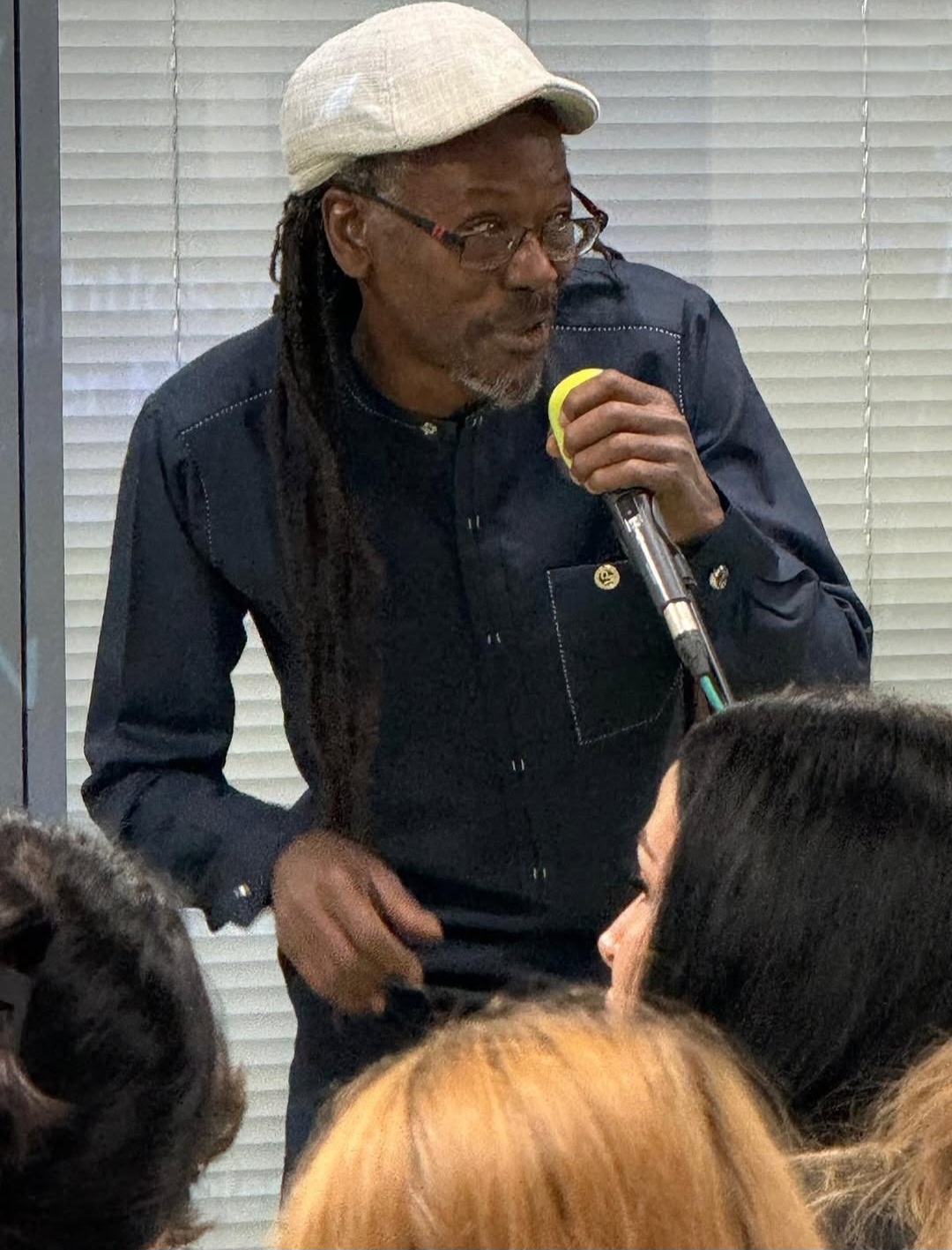 Papa Malick, Manager des Projekts "Mama Africa" Papa Malick, Manager des Projekts "Mama Africa"